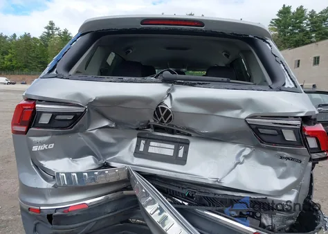 2022 Volkswagen Tiguan 2.0T Se from USA, damaged, VIN 3VV2B7AX0NM158691